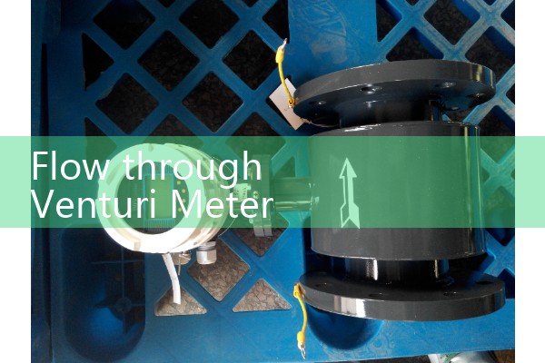 Flow through Venturi Meter Layout: Upstream and Downstream Straight Pipe Run Diameter Standards