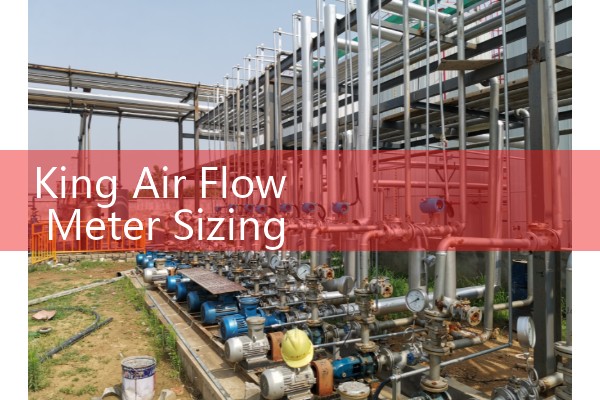 King Air Flow Meter Sizing: Heavy Industrial Metal Tube Variable Area Transmitters for Plant Air Systems