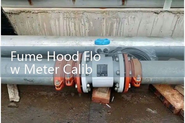 Fume Hood Flow Meter Calibration: Verifying Vane Anemometer Sensors for Chemical Safety Enclosures